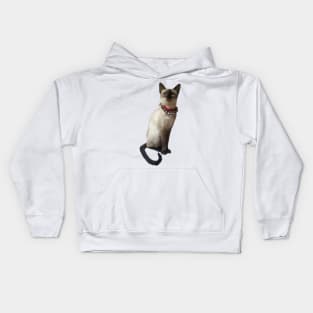 Siamese Cat Kids Hoodie